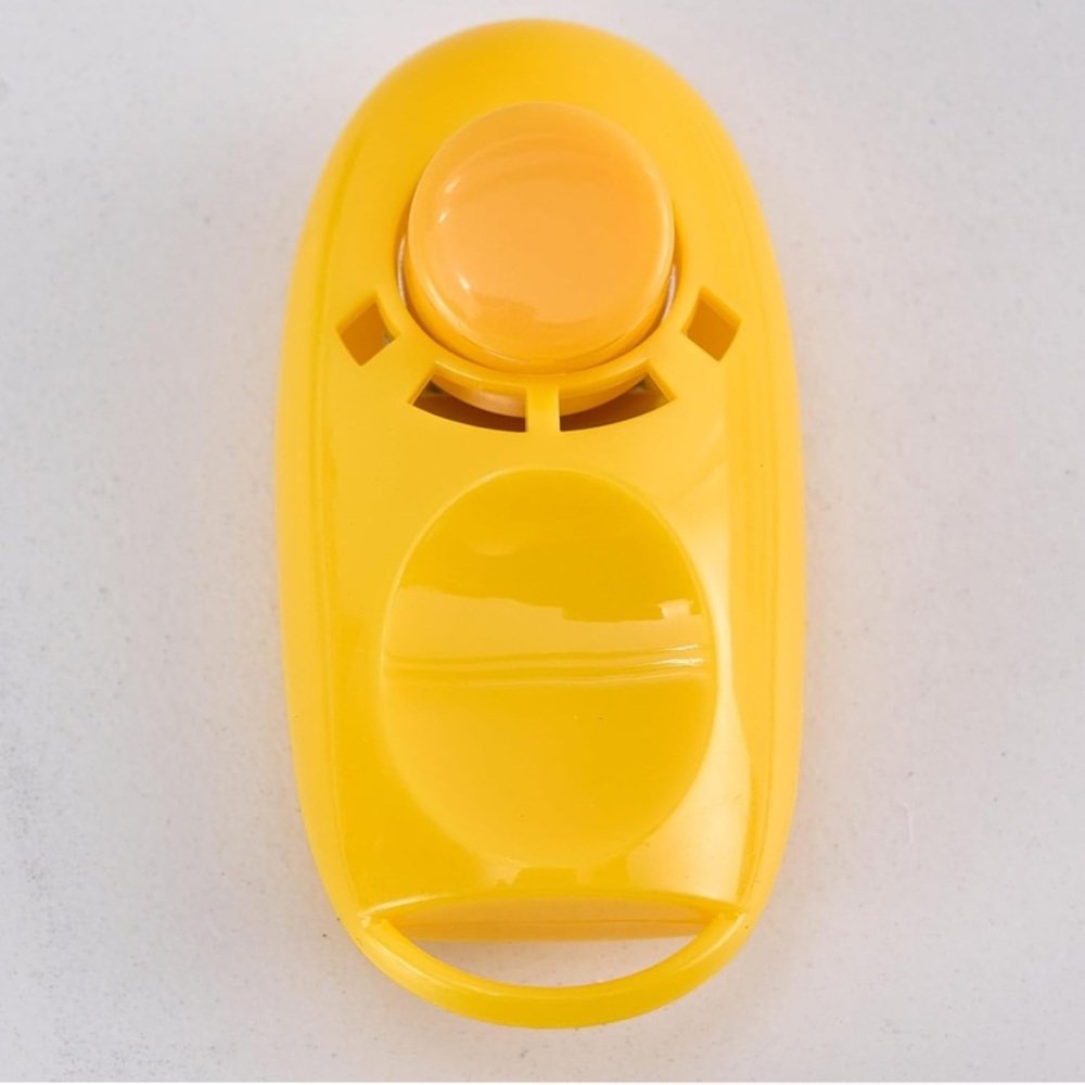 NWT No Label Yellow Dog Training Clicker